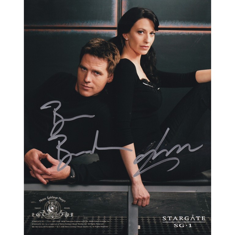 Ben Browder and Claudia Black - Stargate SG1